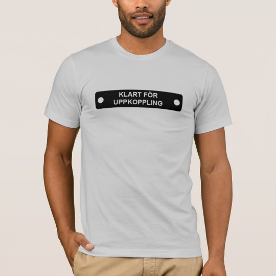 Klart för uppkoppling tee shirts