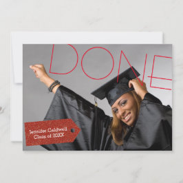 Klart foto - inbjudan till Studentfest