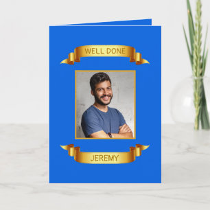 Klart Guld Rulla, Anpassningsbar Photo - Personlig Kort