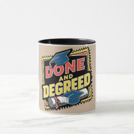 Klart och nedgraderat i Frimärke Mugg