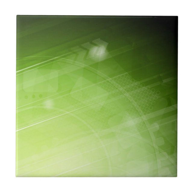 Klarteckendesign i högteknologisk stil kakelplatta (Framsidan)