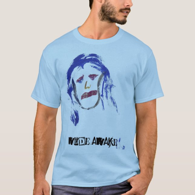 klarvaket t-shirt (Framsida)