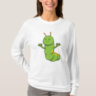 Klarvinge på yogameditation t shirt