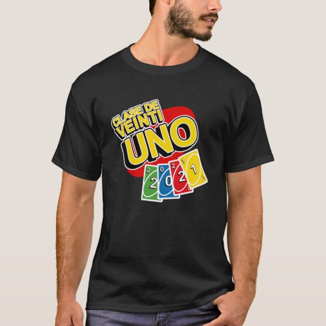 Klase de 2021 Senior Year Gamer tjugoUno Stil G T Shirt (Framsida)