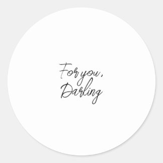 Klasiga presentklistermärken runt klistermärke