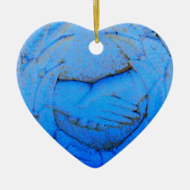 klaspad händer ornament (Framsidan)