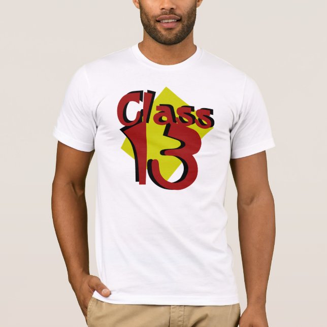 Klass 13 tee (Framsida)