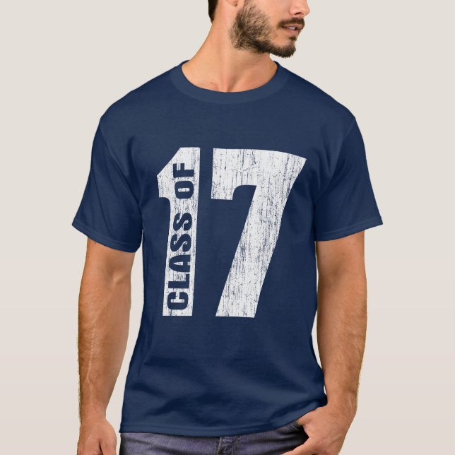 Klass 17 Student T-shirt (Framsida)