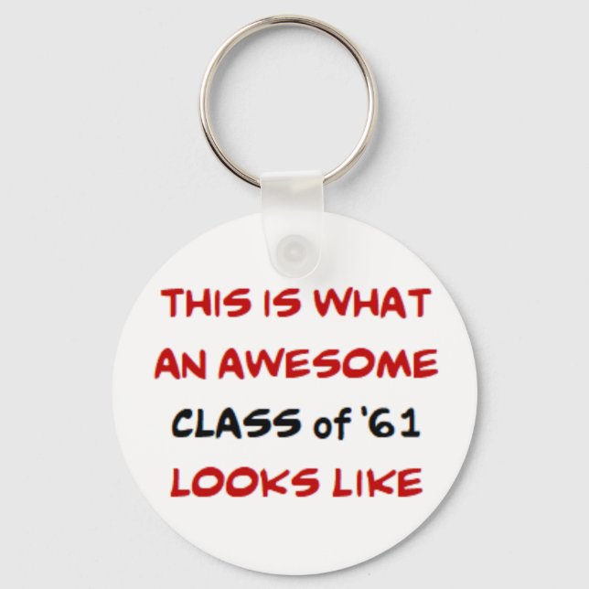 klass 1961, fantastisk nyckelring (Framsida)