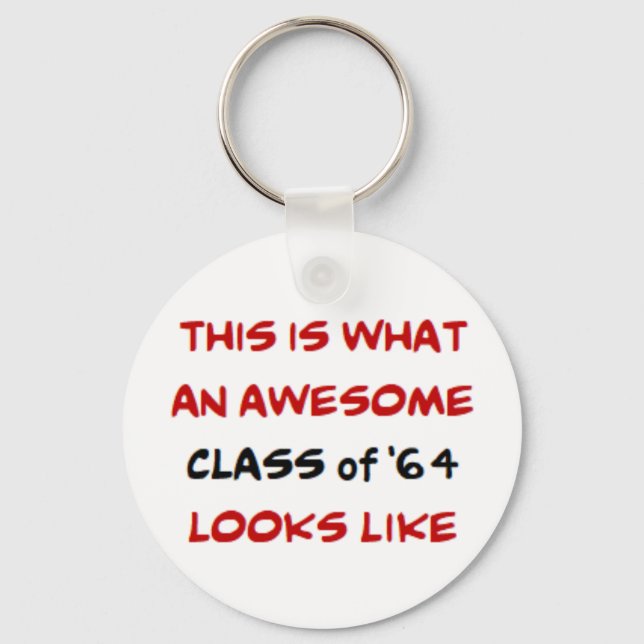 klass 1964, fantastisk nyckelring (Framsida)