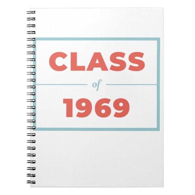Klass 1969 anteckningsbok (Framsidan)