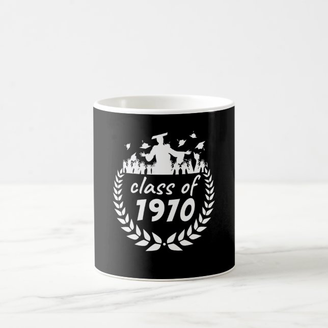 klass 1970 studenten eller återförening efter år kaffemugg (Center)