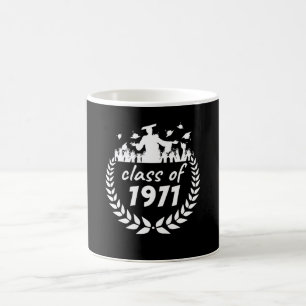 klass 1971 studenten eller återförening efter år kaffemugg
