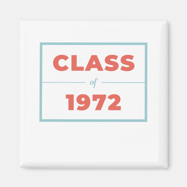 Klass 1972 magnet (Framsidan)