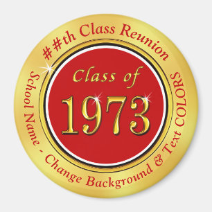 Klass 1973, 50:e klass Reunion Souvenirs Magnet