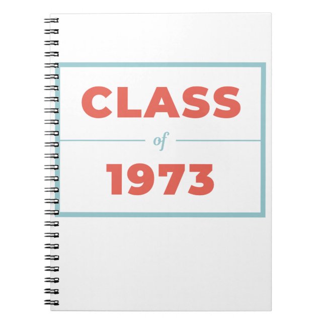 Klass 1973 anteckningsbok (Framsidan)