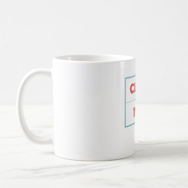 Klass 1975 kaffemugg (Vänster)