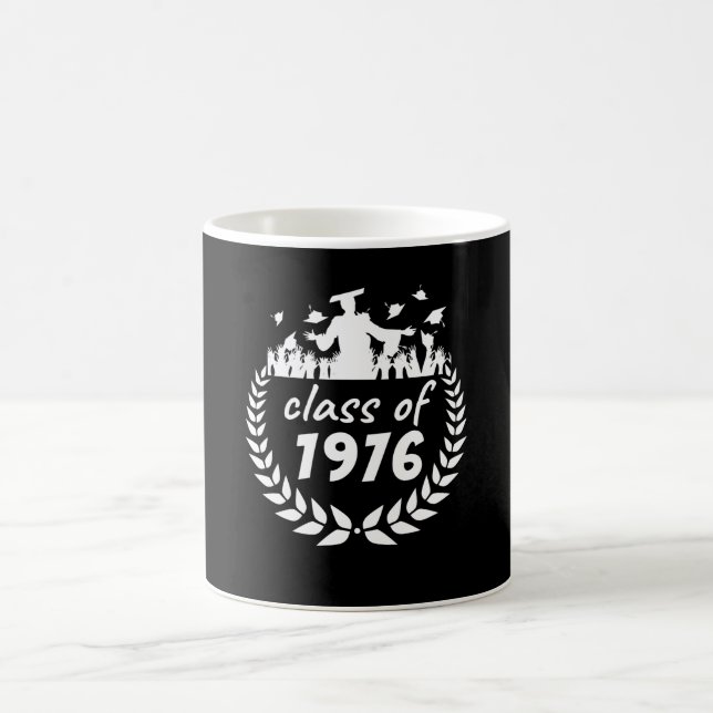klass 1976 studenten eller återförening efter år kaffemugg (Center)