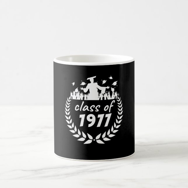 klass 1977 studenten eller återförening efter år kaffemugg (Center)