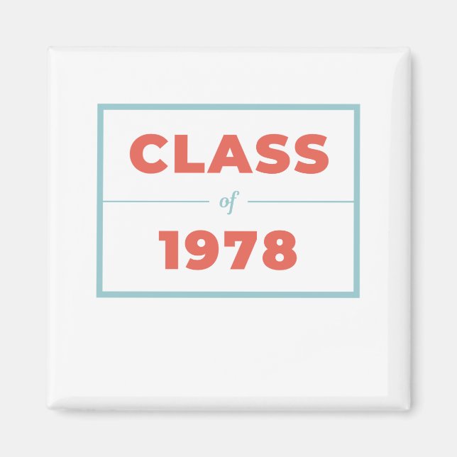 Klass 1978 magnet (Framsidan)