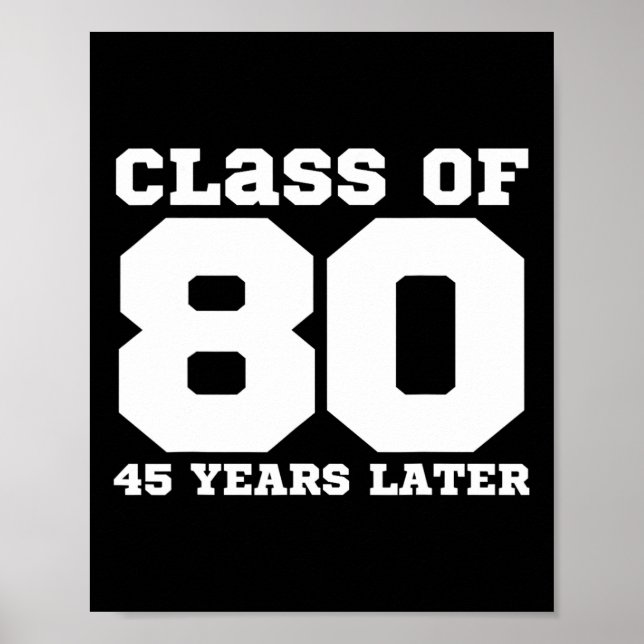 Klass 1980  poster (Framsidan)