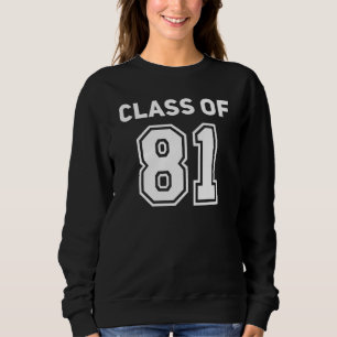 Klass 1981 College High School Klass Återträff T Shirt