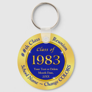 Klass 1983, Blått och Guld Party favors, Nyckelring