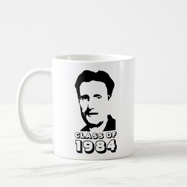 Klass 1984 (George Orwell) Kaffemugg (Vänster)
