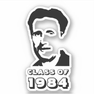 Klass 1984 (George Orwell) Klistermärken