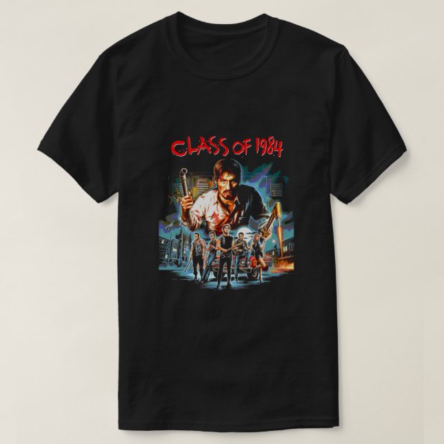 Klass 1984 Klassisk T Shirt (Design framsida)