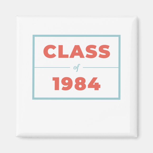 Klass 1984 magnet (Framsidan)