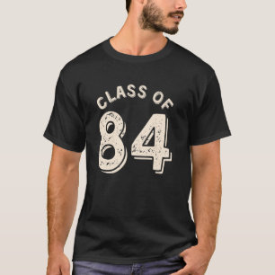 Klass 1984: Reunion Retro Klass av 84 High School  T Shirt