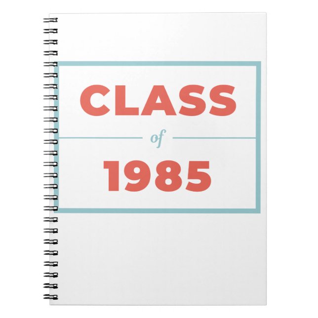 Klass 1985 anteckningsbok (Framsidan)