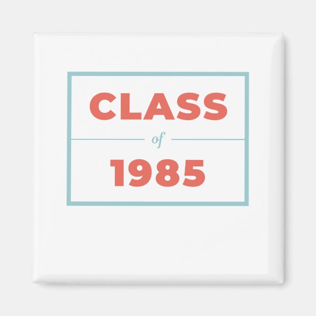 Klass 1985 magnet (Framsidan)