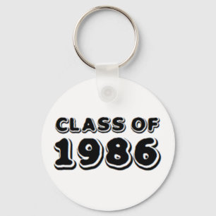 klass 1986 nyckelring