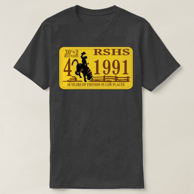 Klass 1991 TShirt T Shirt (Design framsida)
