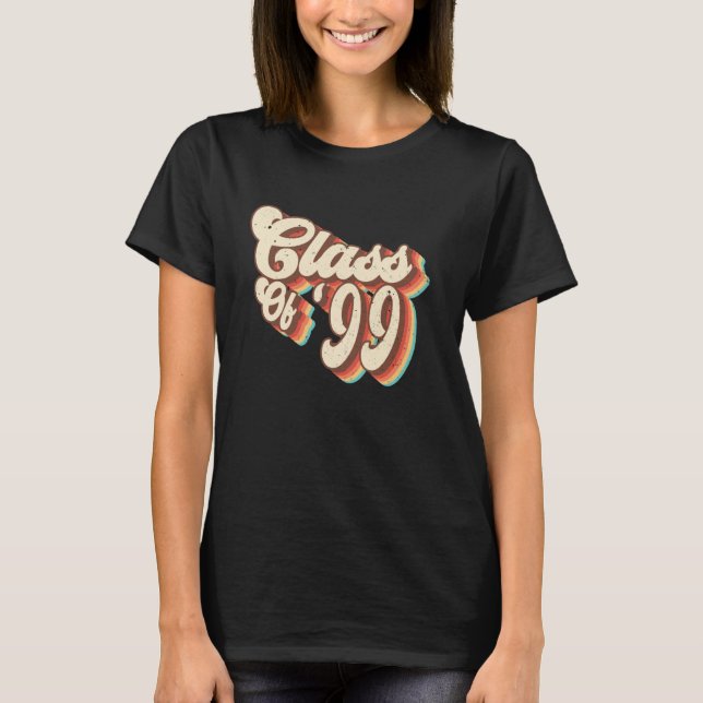 Klass 1999: Reunion, återföreningsklass i 99 High  T Shirt (Framsida)