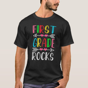 klass 1:a Sten Studenter och lärare tillbaka till T Shirt