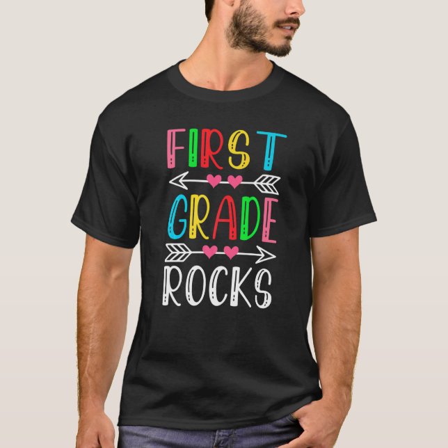 klass 1:a Sten Studenter och lärare tillbaka till  T Shirt (Framsida)