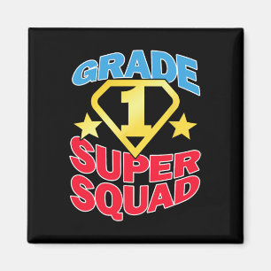 Klass 1 Toppen Squad Superhjälte Teacher Team Magnet