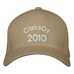 Klass 2010: Embroiderad Hat Broderad Keps