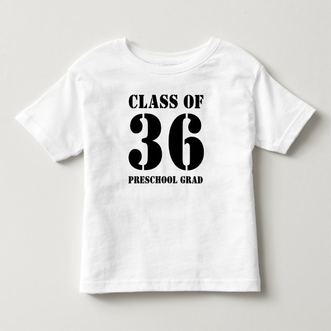 Klass 2010: Preschool Grad T-shirt (Framsida)