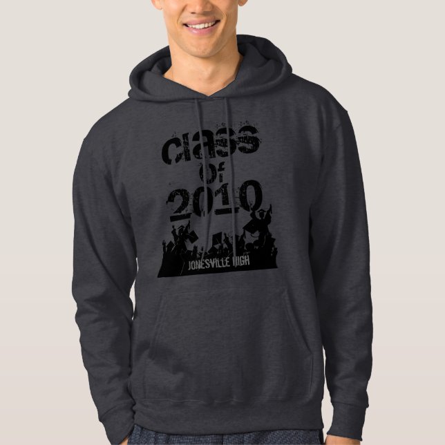 Klass 2010 Studenten T-shirt Sweatshirt (Framsida)