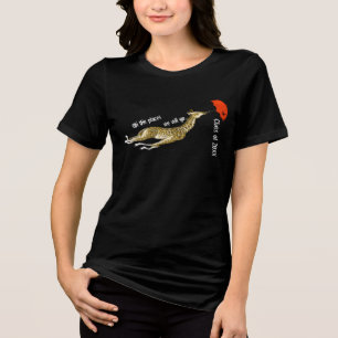 Klass 2011 Whimsical Giraffe Umbrella T-shirts