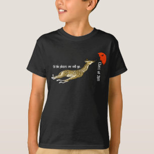 Klass 2011 Whimsical Giraffe Umbrella T-shirts