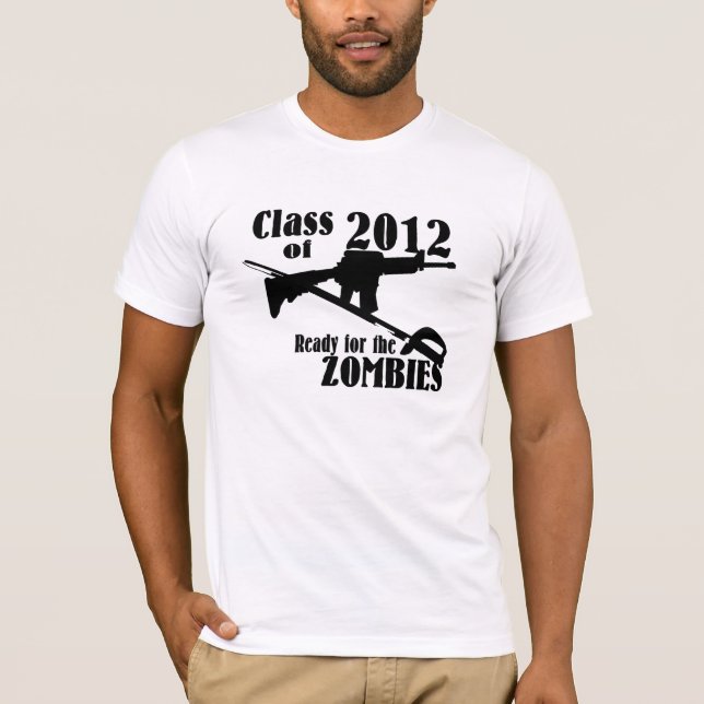 Klass 2012 Redo för zombies Tröja (Framsida)