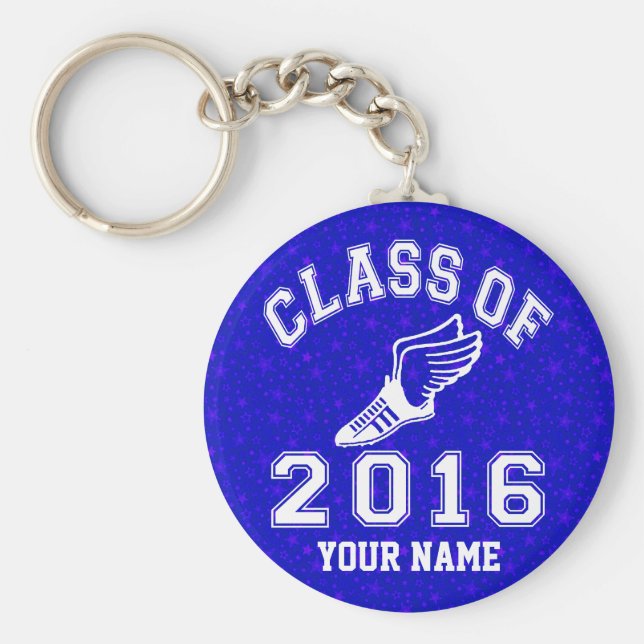 Klass 2016 Spårvidd och Fält Nyckelring (Framsidan)