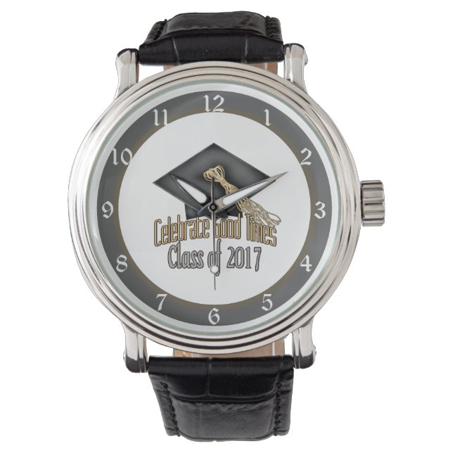 Klass 2017 Firate Bra Times Studenten Gift Armbandsur (Framsida)