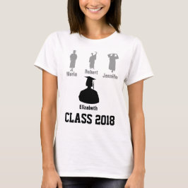 Klass 2018: anpassade för lustig elegant tee shirt