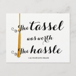 Klass 2018 College/Universiteten Studenten Meddelande